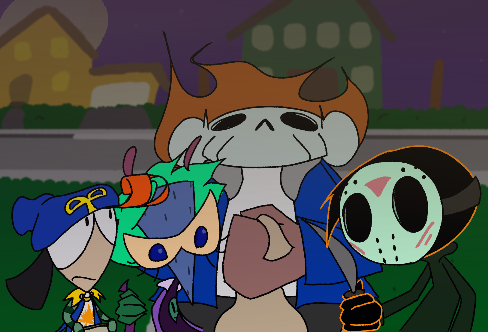 halloween art
